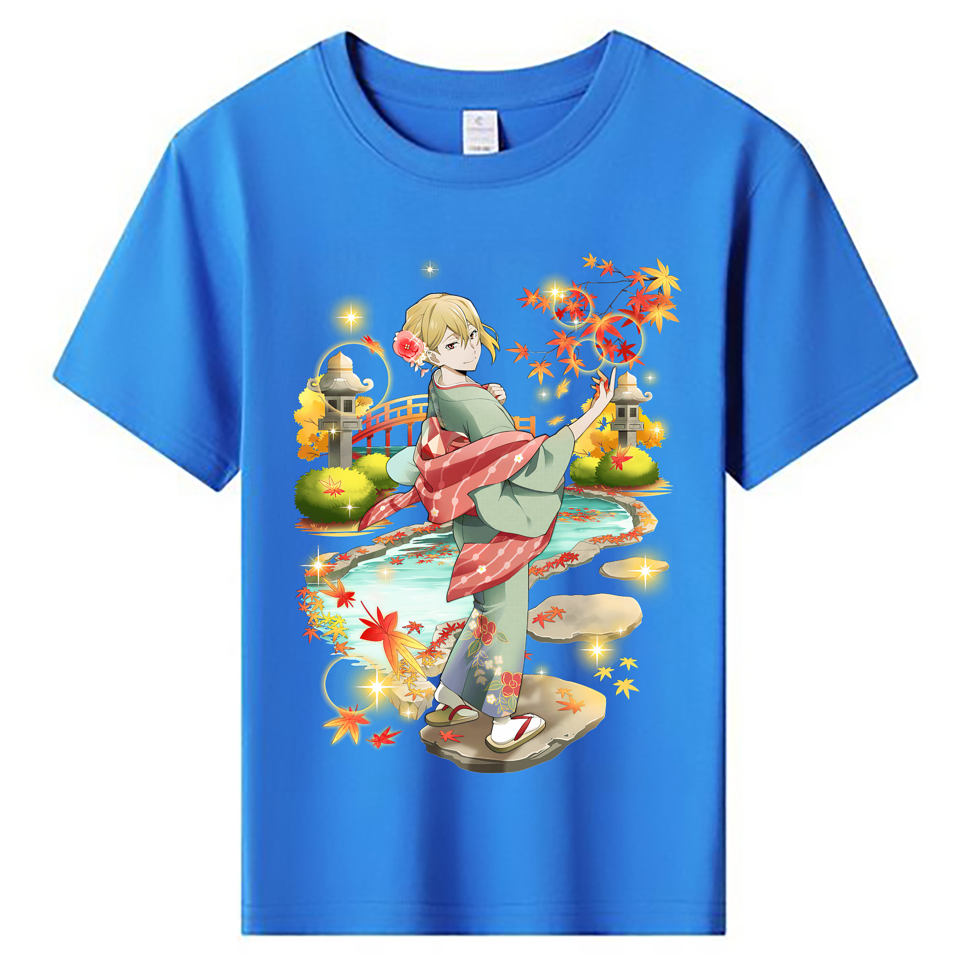 （画像用） 文豪ストレイドッグス Bungo Stray Dogs 綿100％キッズTシャツ（フロントプリント）